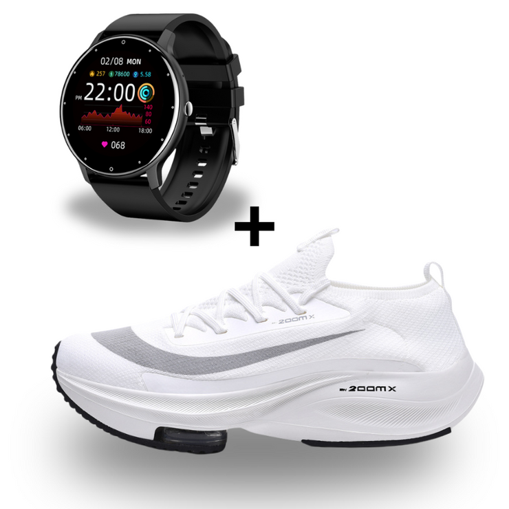 Kit Exclusivo - Tênis Speed Runner + Relógio Inteligente (Lige)