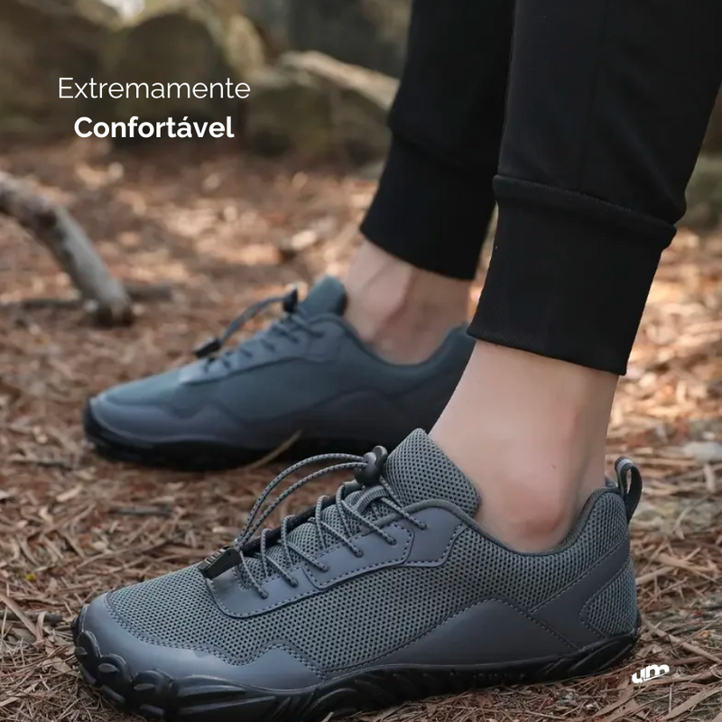 Sapato Tecnológico Zok Mountain - Leve, confortável, ideal para trilhas e caminhadas