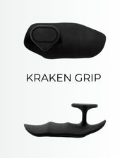 Kraken Grip - Peça de silicone para levantamento de peso e aparelhos funcionais