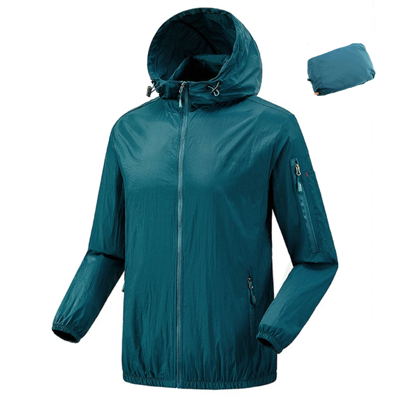 Corta-vento Clozock Thunderveil - Dobrável, Impermeável e UPF40+