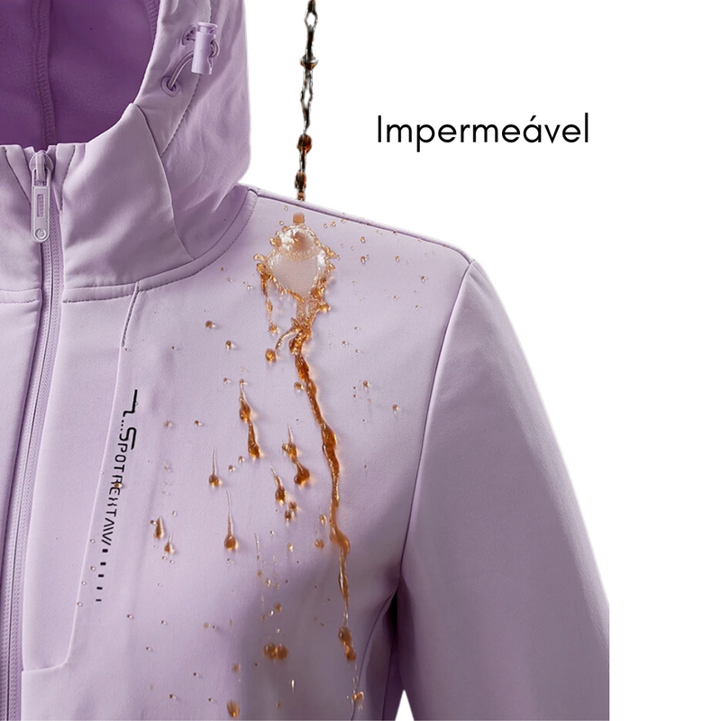 Jaqueta Clozock Hydroforce impermeável Feminina
