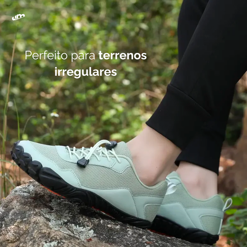 Sapato Tecnológico Zok Mountain - Leve, confortável, ideal para trilhas e caminhadas