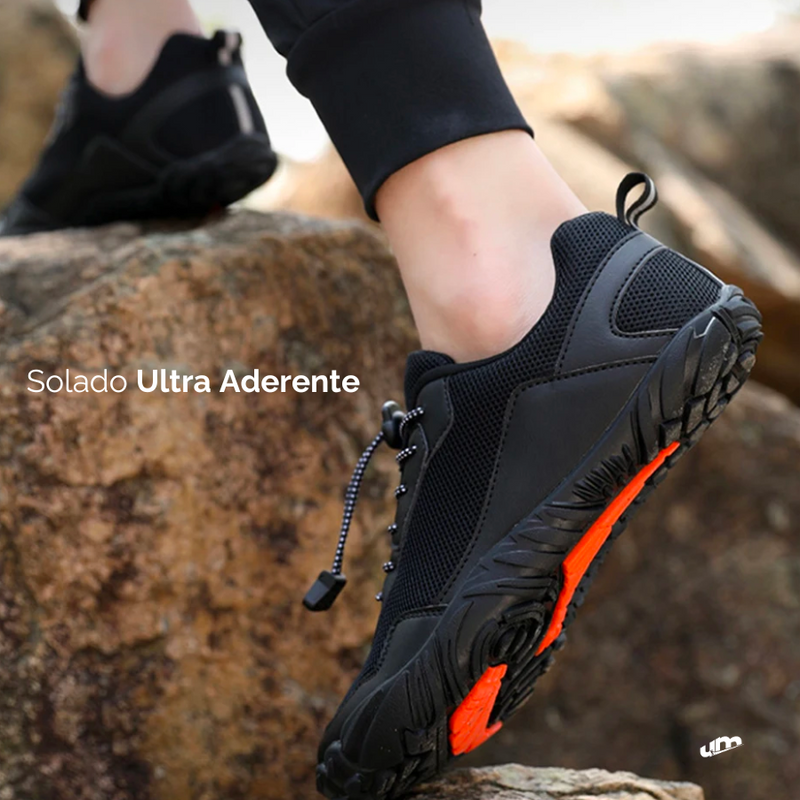 Sapato Tecnológico Zok Mountain - Leve, confortável, ideal para trilhas e caminhadas