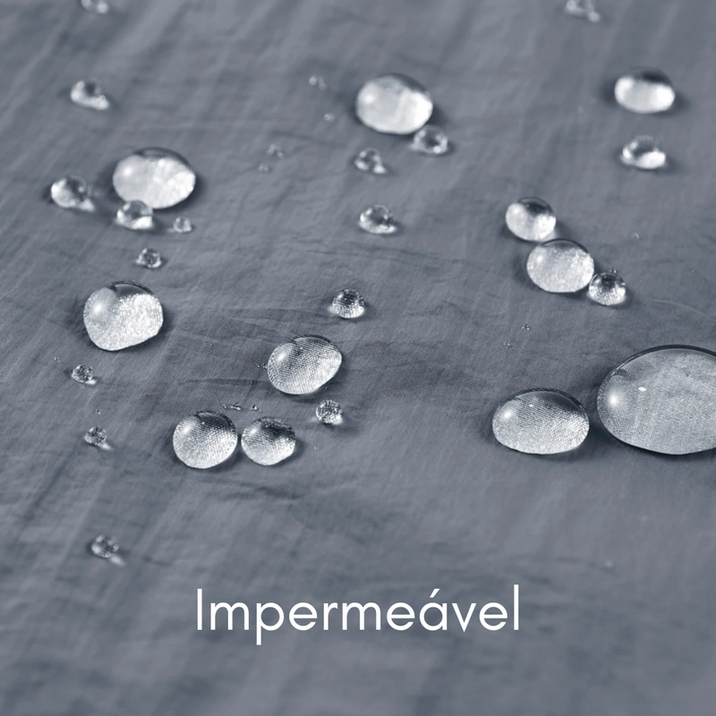 Corta-vento Clozock Thunderveil - Dobrável, Impermeável e UPF40+