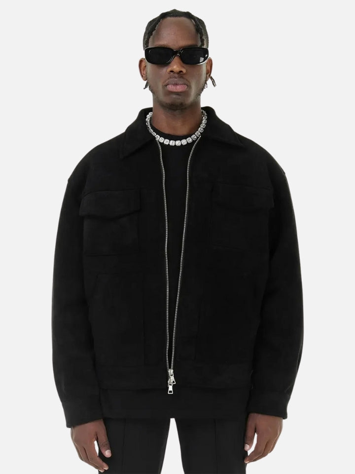Jaqueta Masculina "Zok Double Zip" Streetwear