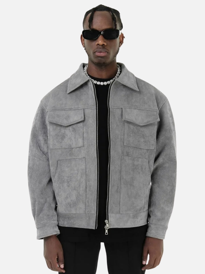 Jaqueta Masculina "Zok Double Zip" Streetwear