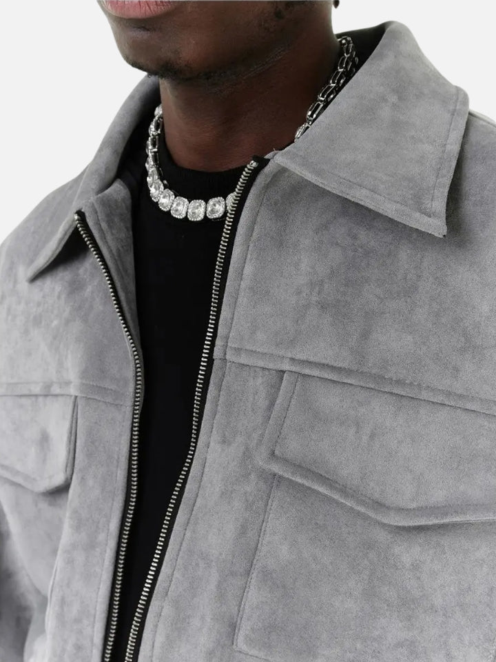 Jaqueta Masculina "Zok Double Zip" Streetwear
