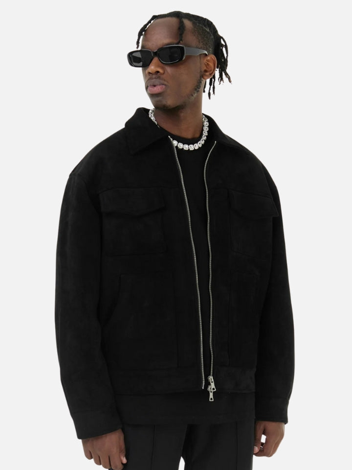 Jaqueta Masculina "Zok Double Zip" Streetwear