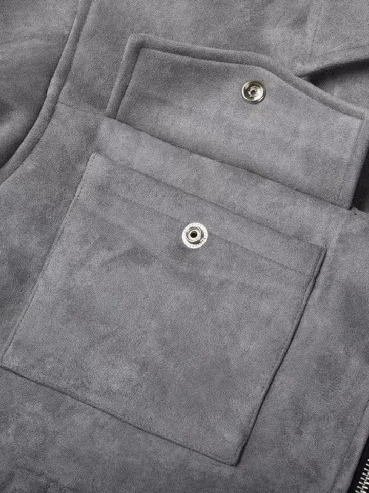 Jaqueta Masculina "Zok Double Zip" Streetwear