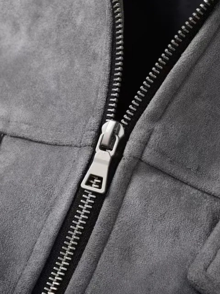 Jaqueta Masculina "Zok Double Zip" Streetwear