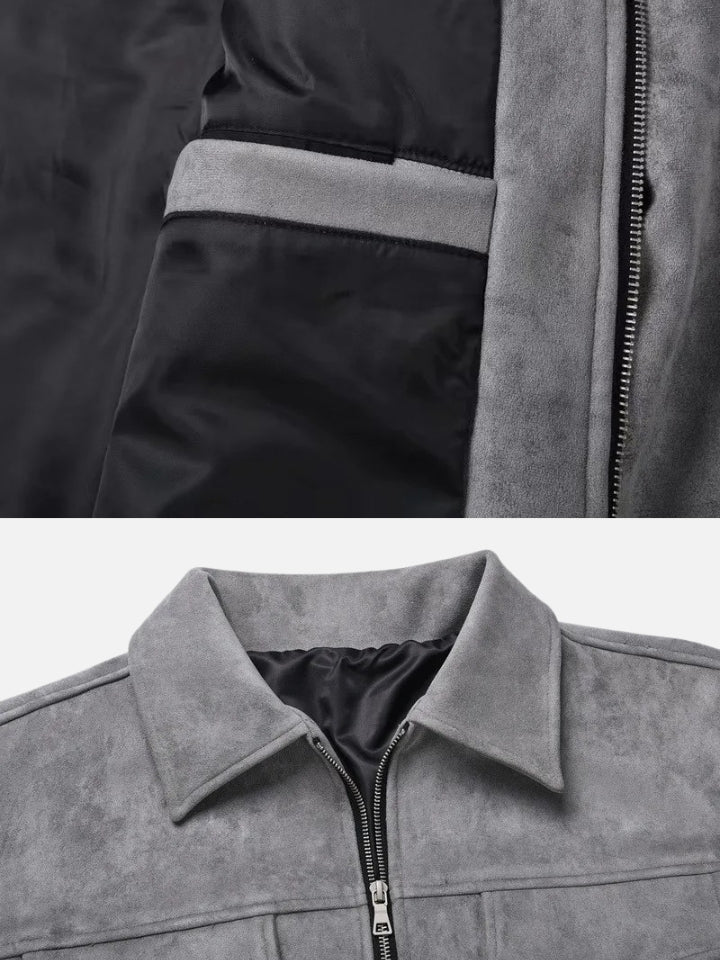 Jaqueta Masculina "Zok Double Zip" Streetwear