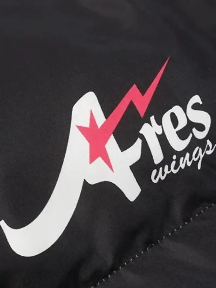 Jaqueta Puffer Gola Alta 'zok Ares Fire'