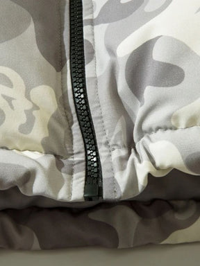 Jaqueta Puffer com Capuz 'Street Cat'