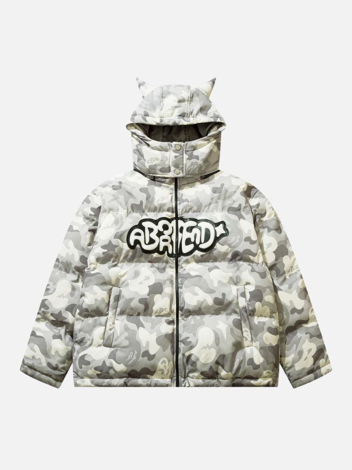 Jaqueta Puffer com Capuz &