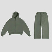 Green hoodie