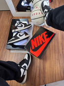 Air Jordan low Preto marrom