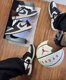 Air Jordan low Preto marrom