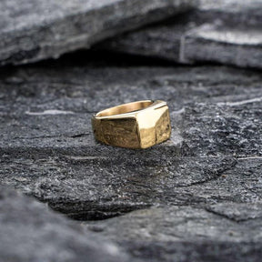 Anel Executive Banhado a Ouro 18k