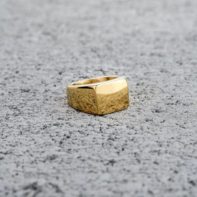 Anel Executive Banhado a Ouro 18k