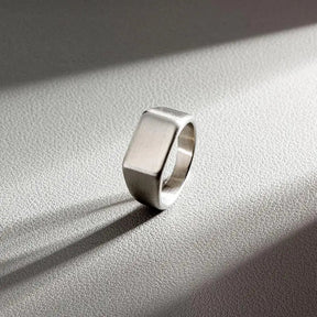 Anel Flat Silver