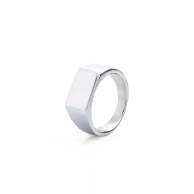 Anel Flat Silver
