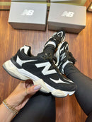 Tênis New Balance 9060 Couro - Preto/Branco