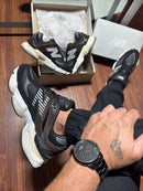 Tênis New Balance 9060 Couro - Preto/Marrom