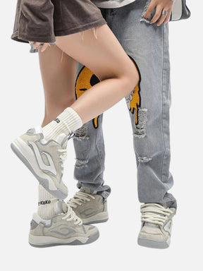Tênis Sneaker Cinza 'Astroforce'
